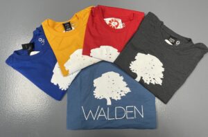 Walden branded t-shirts