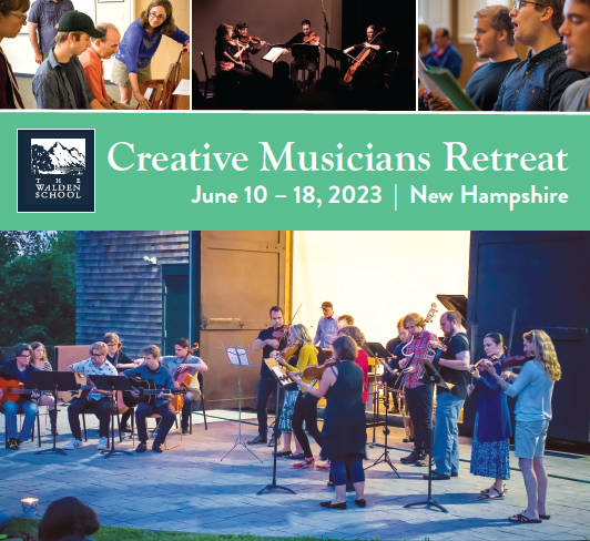 Creative Musicians Retreat Digital Brochure 2022